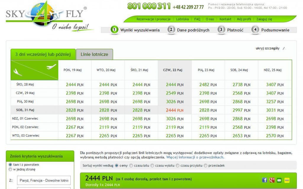 preview of sky4fly site reservations airport ecommerce integrations