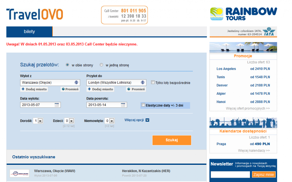 travelovo site preview - airline tickets travel tourism low cost airlines